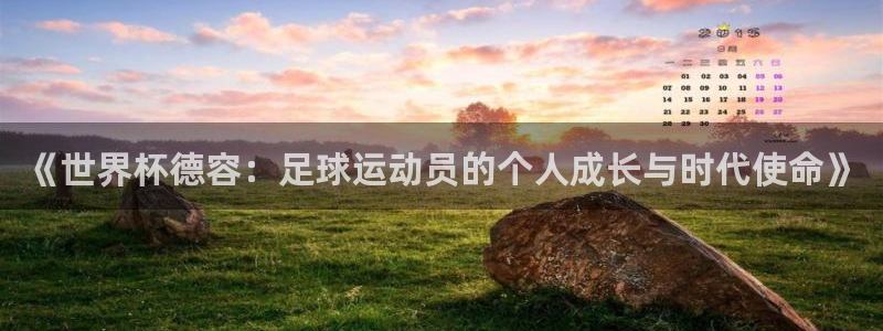 世界杯 赛程:《世界杯德容:足球运动员的个人成长与时代使命》